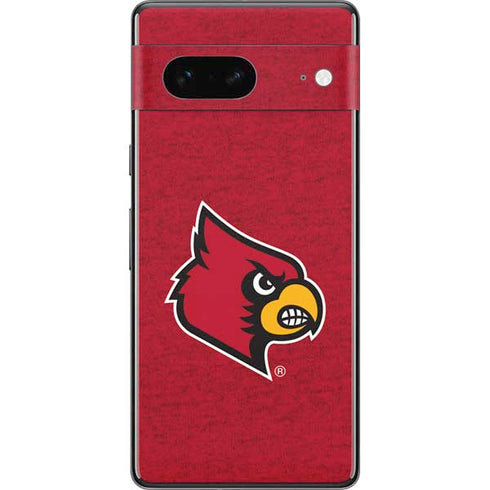 University of Louisville Red Background Pixel Skins
